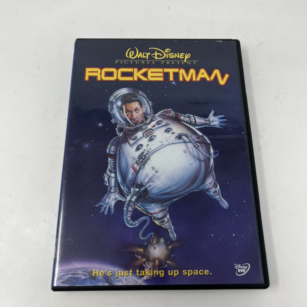 Rocketman DVD 1997 Harland Williams Disney Comedy Space Adventure PG